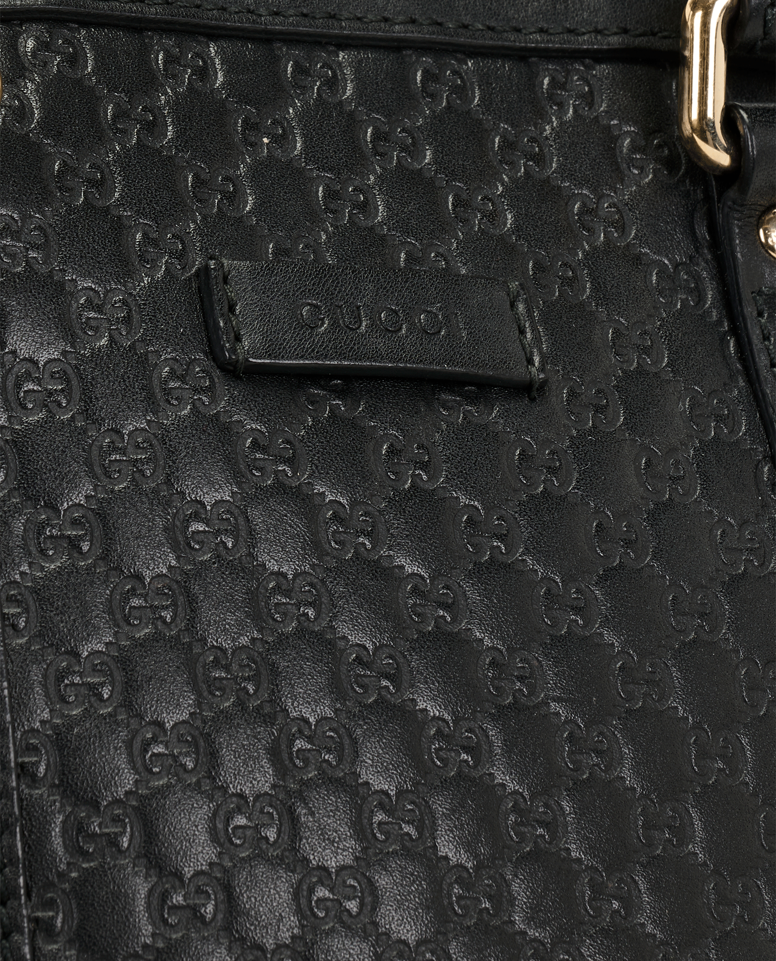 Mini Microguccissima Dome Bag, &pound;450, Handbags, Black, Leather, Other view